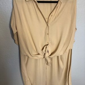 Astr the Label Button Front Tunic